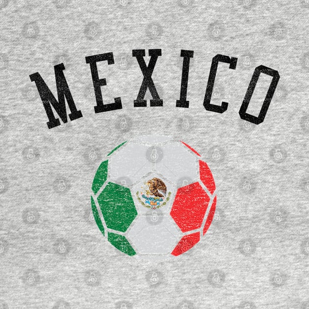 Mexico Soccer Team Heritage Flag by ryanjaycruz